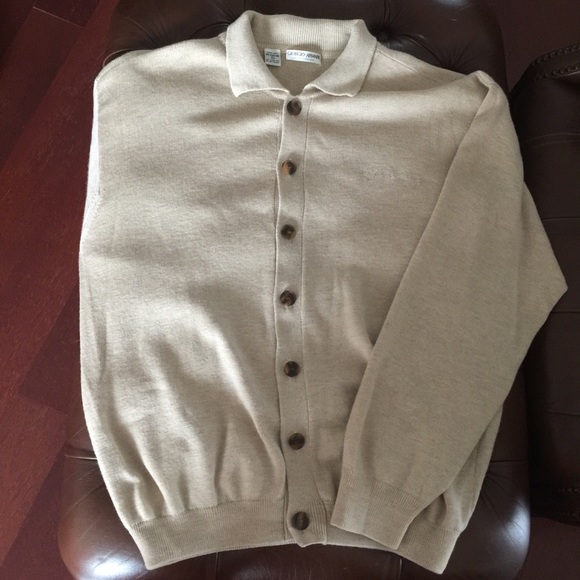 Giorgio Armani Wool Knit Cardigan Sz XL - Picture 3 of 7